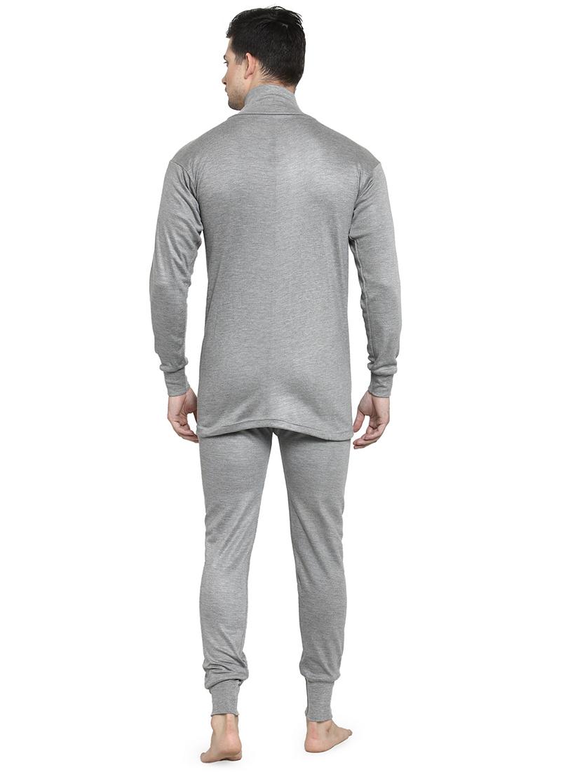 grey cotton thermal top - 19497507 - Standard Image - 2