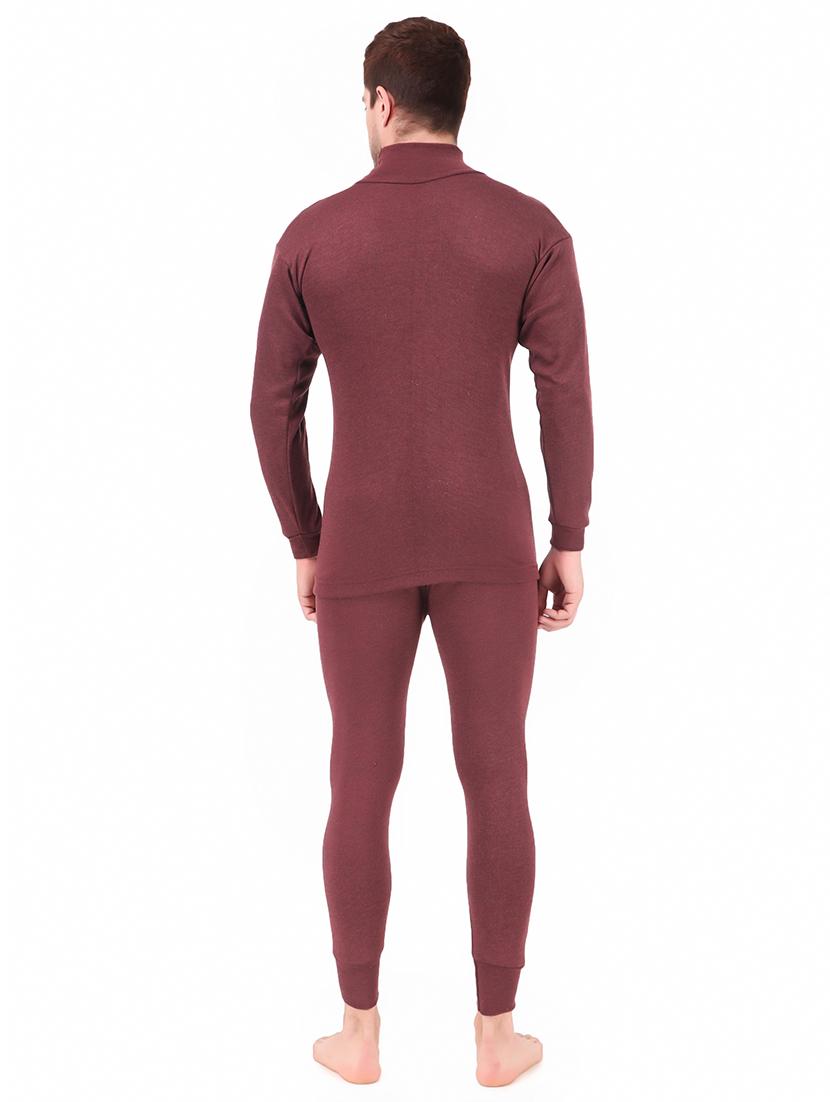 brown cotton thermal top - 19497510 - Standard Image - 2