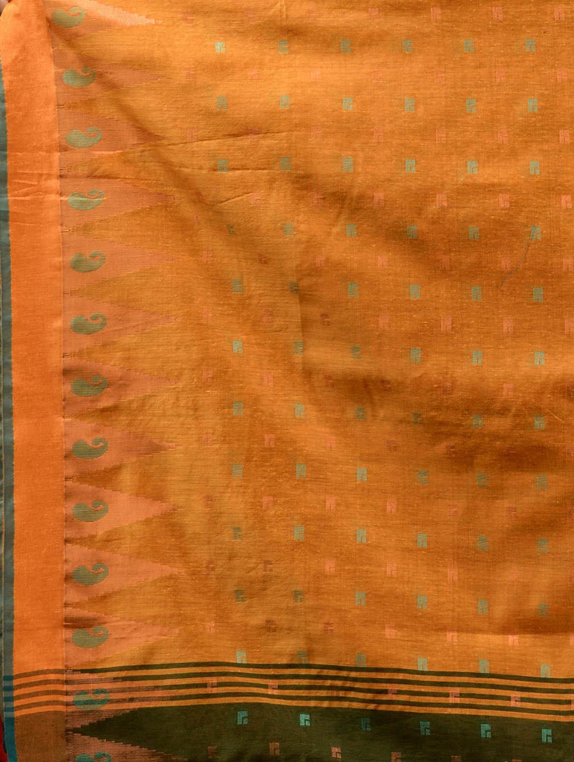 women's self design dark green colored saree with blouse - 19498151 - Standard Image - 5