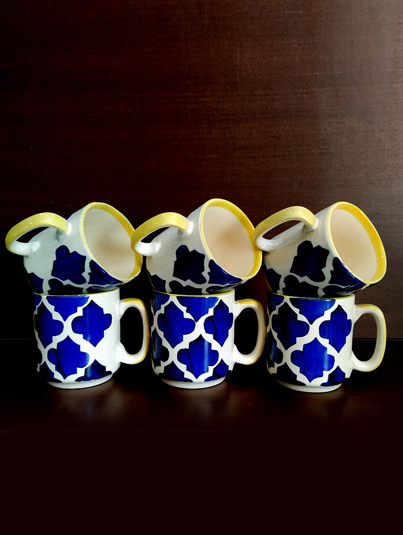 moody panda premium set of 6 cups | cup set | set of 6 cups | stoneware - 19520526 - Zoom Image - 0