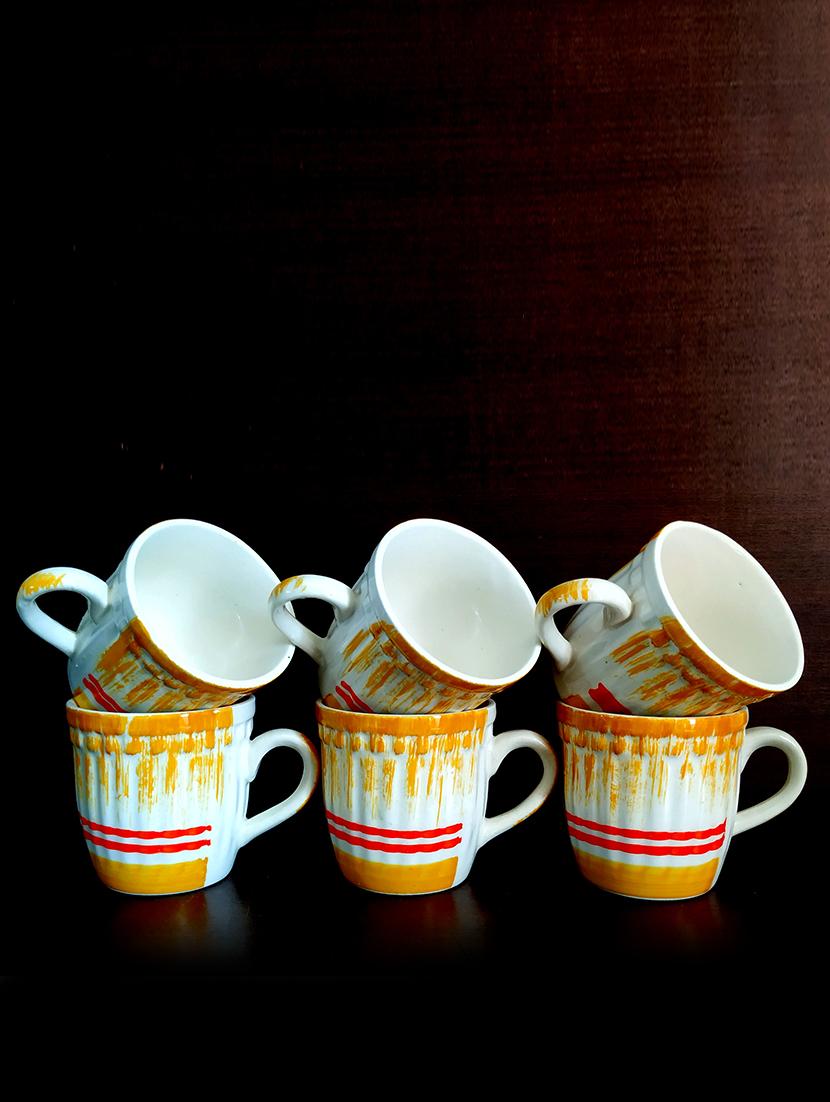 moody panda premium set of 6 cups | cup set | set of 6 cups | ceramic - 19520528 -  Zoom Image - 0