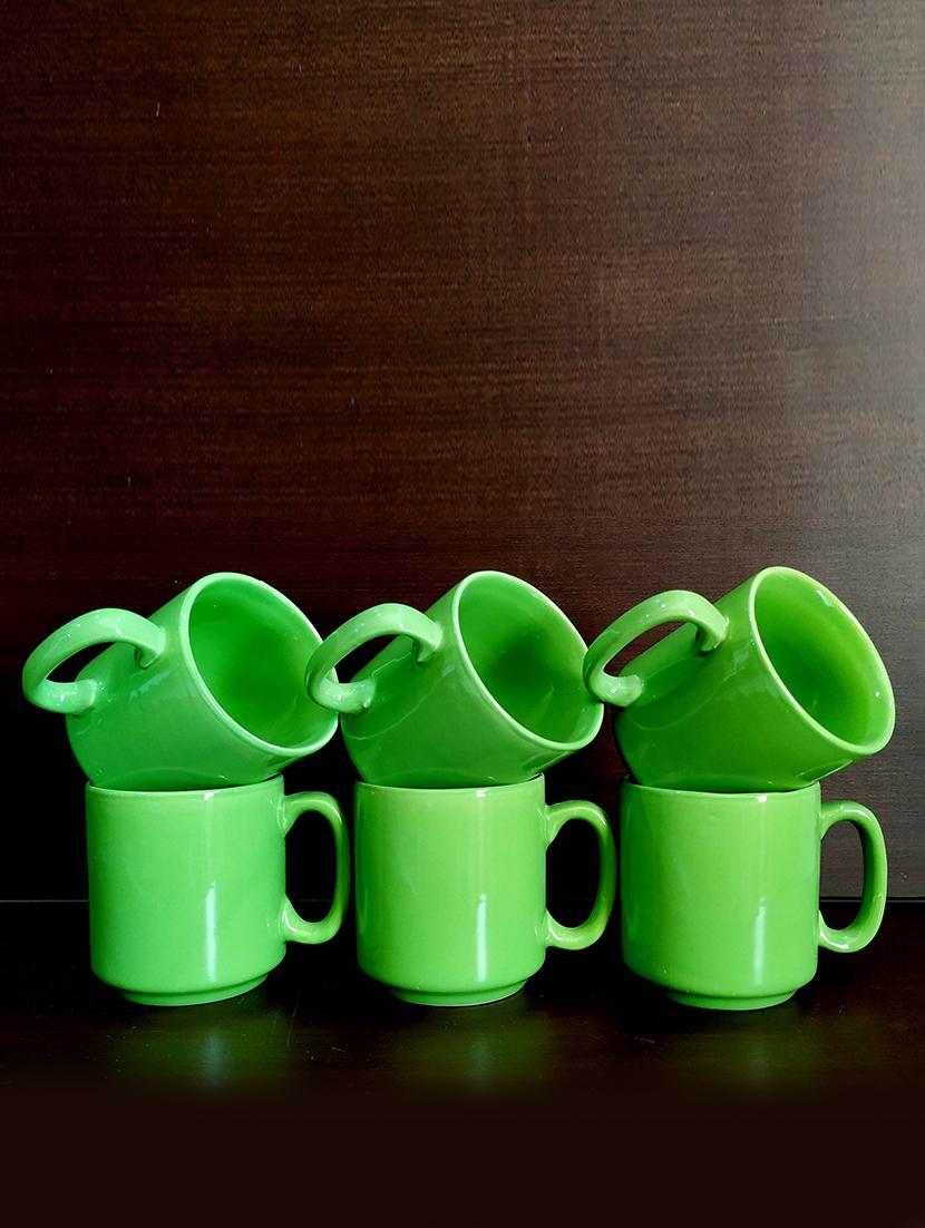 moody panda designer set of 6 cups | cupset | set of 6 cups | stoneware - 19520561 - Zoom Image - 0