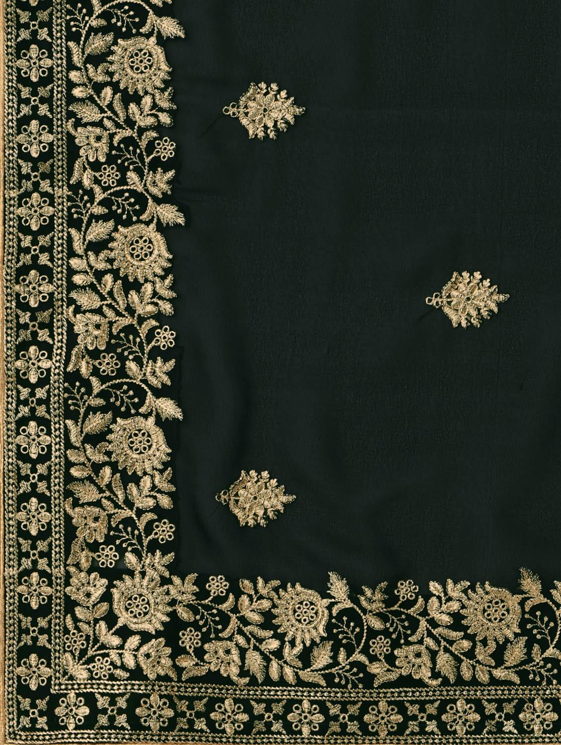 women's embroidered saree - 19533472 - Standard Image - 5