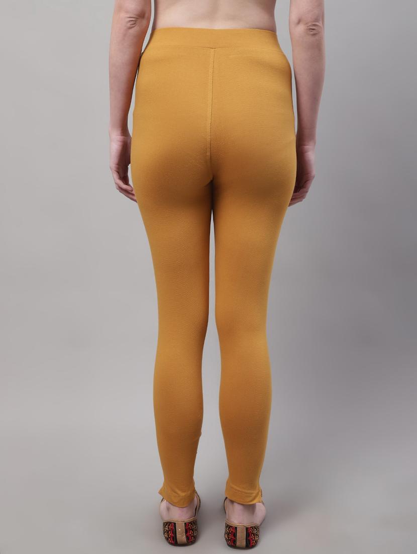 cotton solid legging - 19562963 - Standard Image - 3