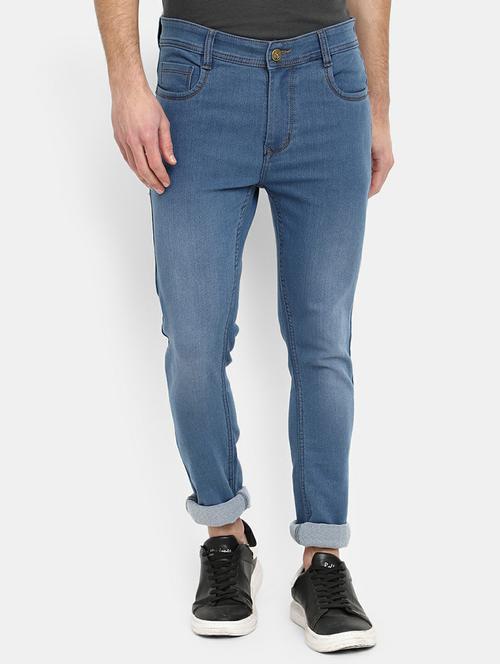 mens slim fit plain jeans - 19596505 - Very Small Image - 1