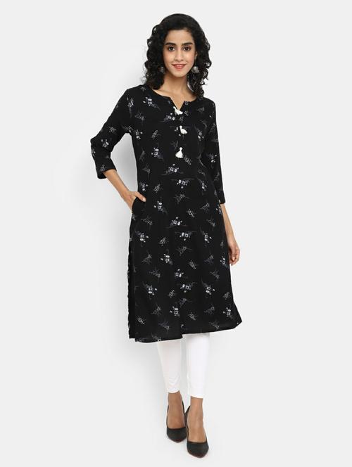 women's straight kurta - 19598263 - Very Small Image - 1