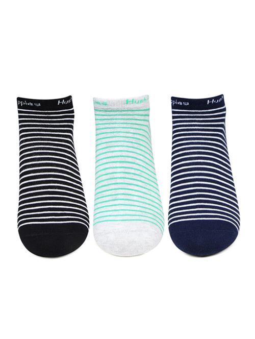 pack of 3 ankle length socks - 19688808 - Standard Image - 0