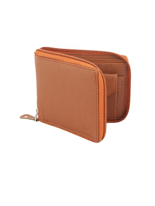 brown leatherette wallet - 19707712 - Very Small Image - 1