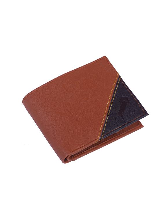 brown leatherette wallet - 19707763 -  Zoom Image - 0