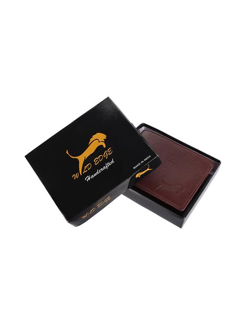 Brown Leatherette Wallet - 19708003 - Very Small Image - 1