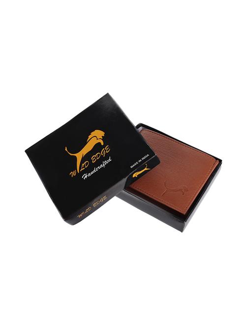 Tan Leatherette Wallet - 19708105 - Very Small Image - 1