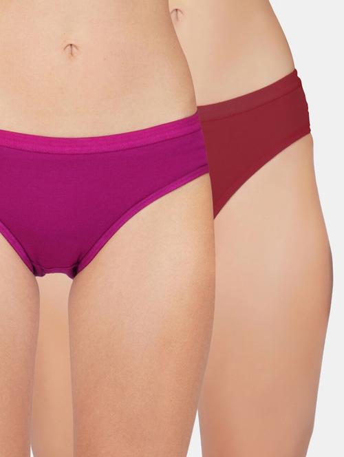 pack of 2 solid panty - 19724429 - Very Small Image - 1