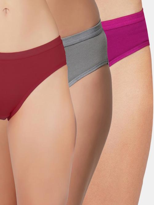 multi colore lycra bikini panty combo - 19724540 -  Standard Image - 0