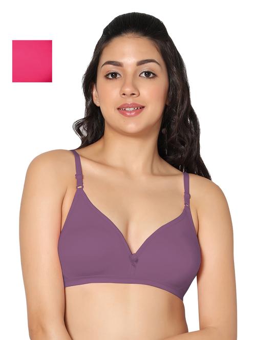 multi colored cotton combos bra - 19725034 - Very Small Image - 1