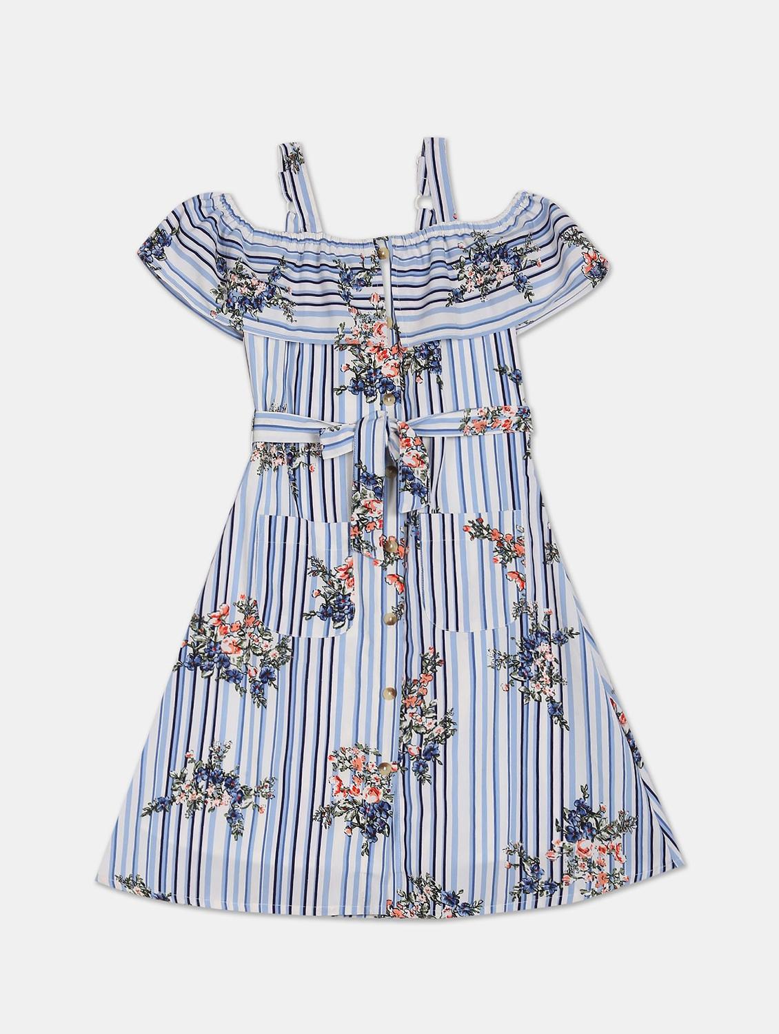 blue cotton frock - 19751614 - Zoom Image - 1
