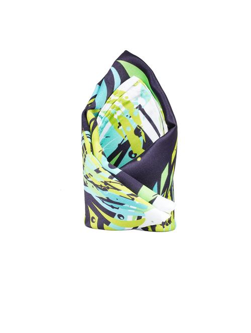 tossido printed pocket square - 19762093 - Very Small Image - 1