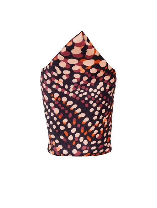 tossido printed pocket square - 19762141 - Very Small Image - 1