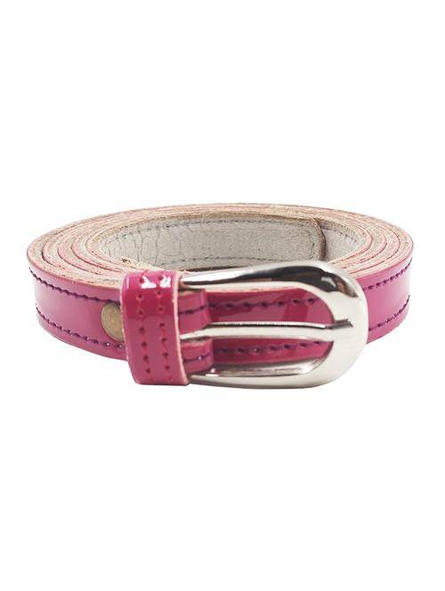 pink faux leather belt - 19770321 - Very Small Image - 1