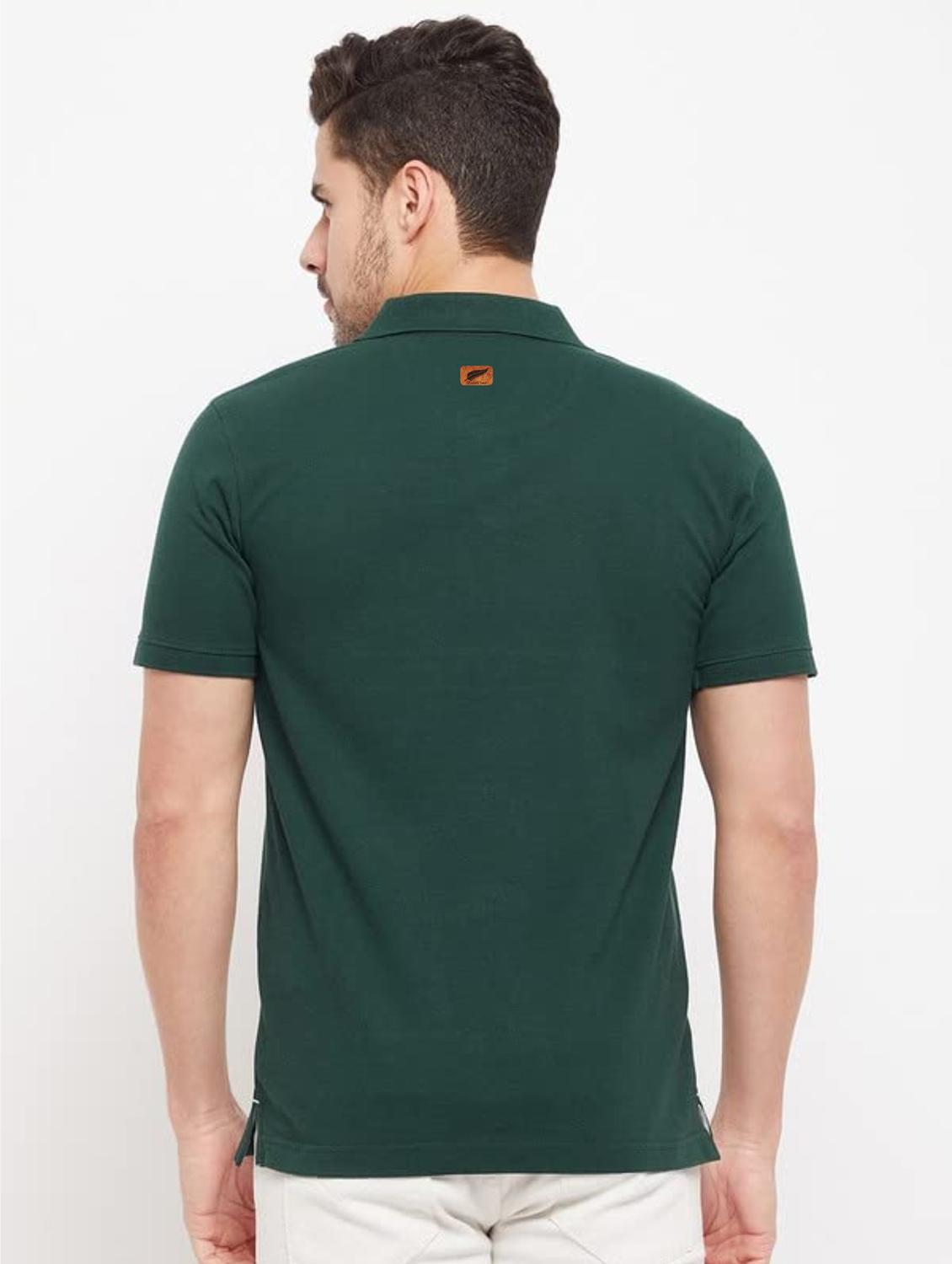 solids cotton polo t-shirt - 19775025 - Standard Image - 2
