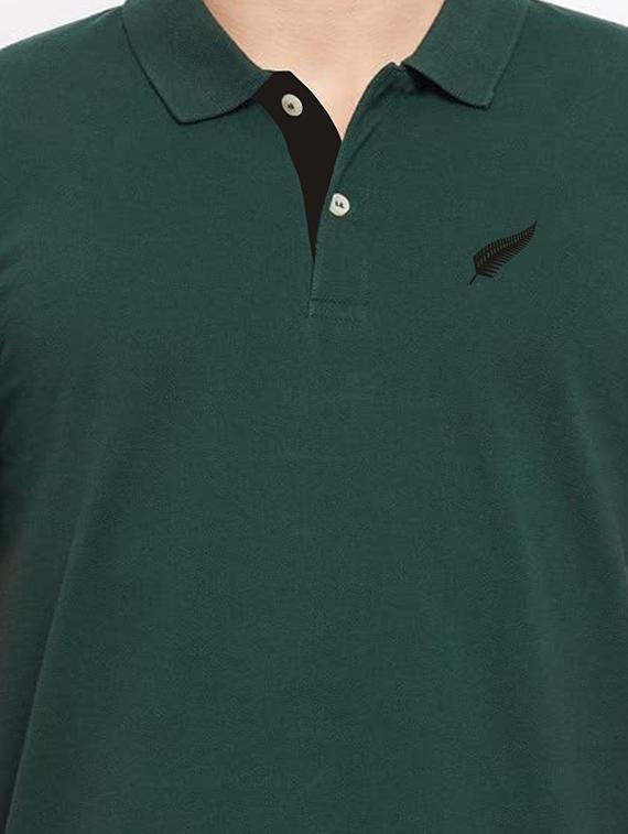 solids cotton polo t-shirt - 19775025 - Standard Image - 4