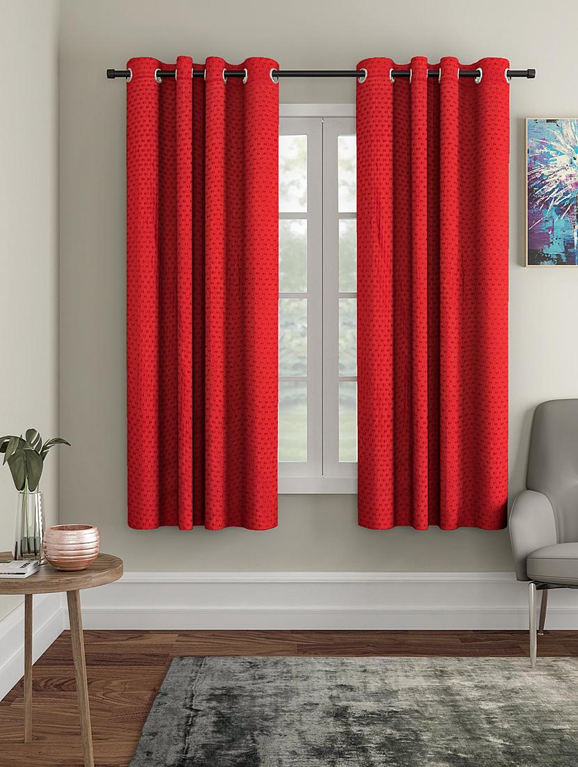 cortina designer eyelet solid home curtains