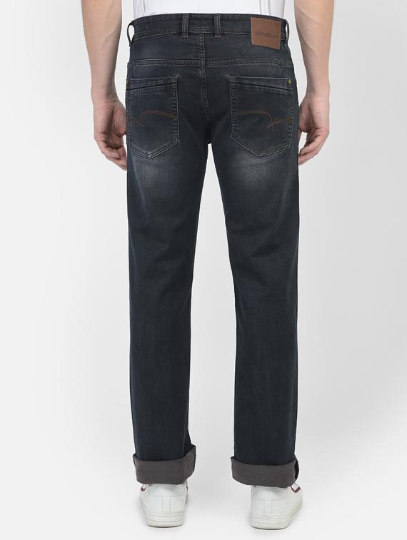 mens slim fit plain jeans - 19796519 - Standard Image - 3