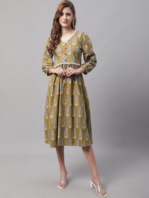 women's  printed dress - 19810562 -  Standard Image - 0