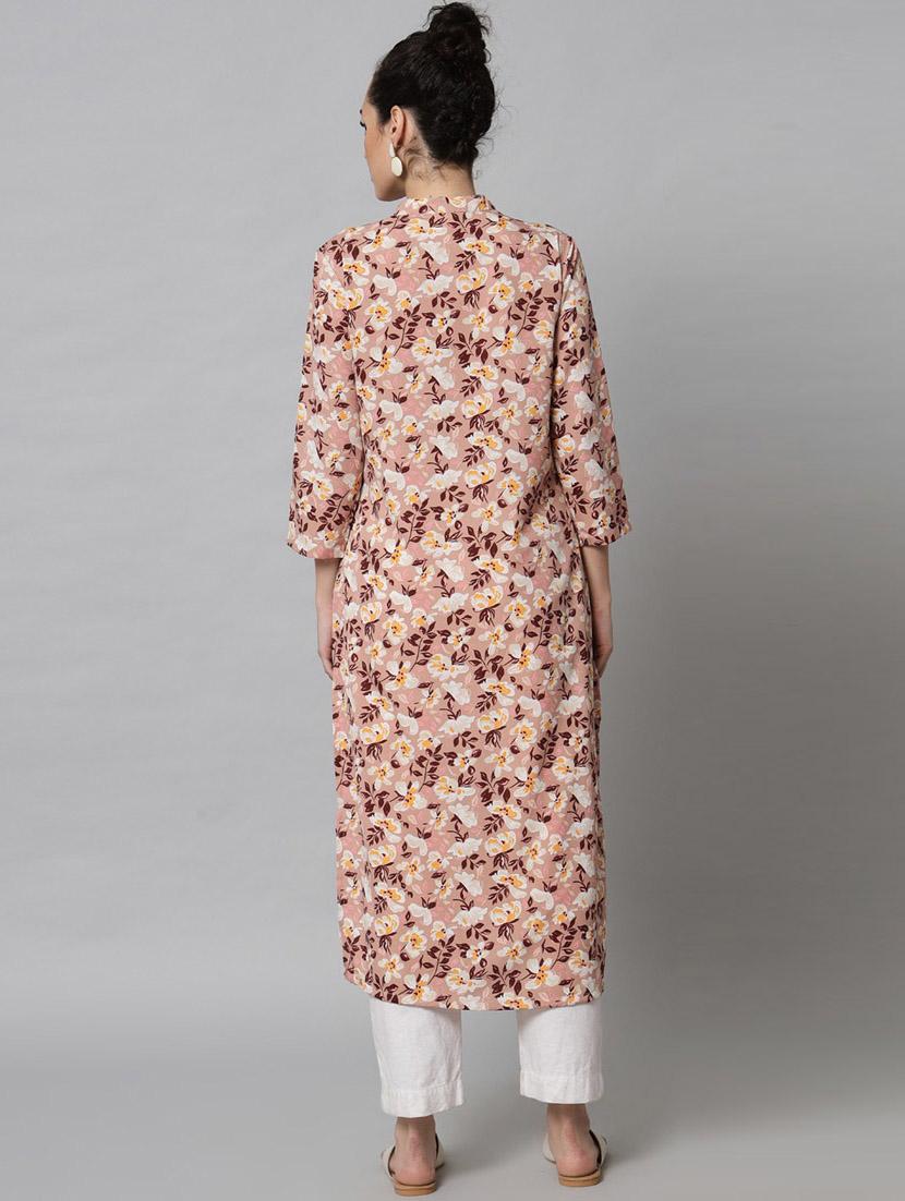 women's straight kurta - 19811715 - Standard Image - 3
