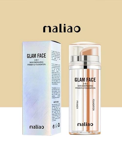 maliao glam face 2in1 skin energizing primer and foundation - 19838583 - Very Small Image - 1