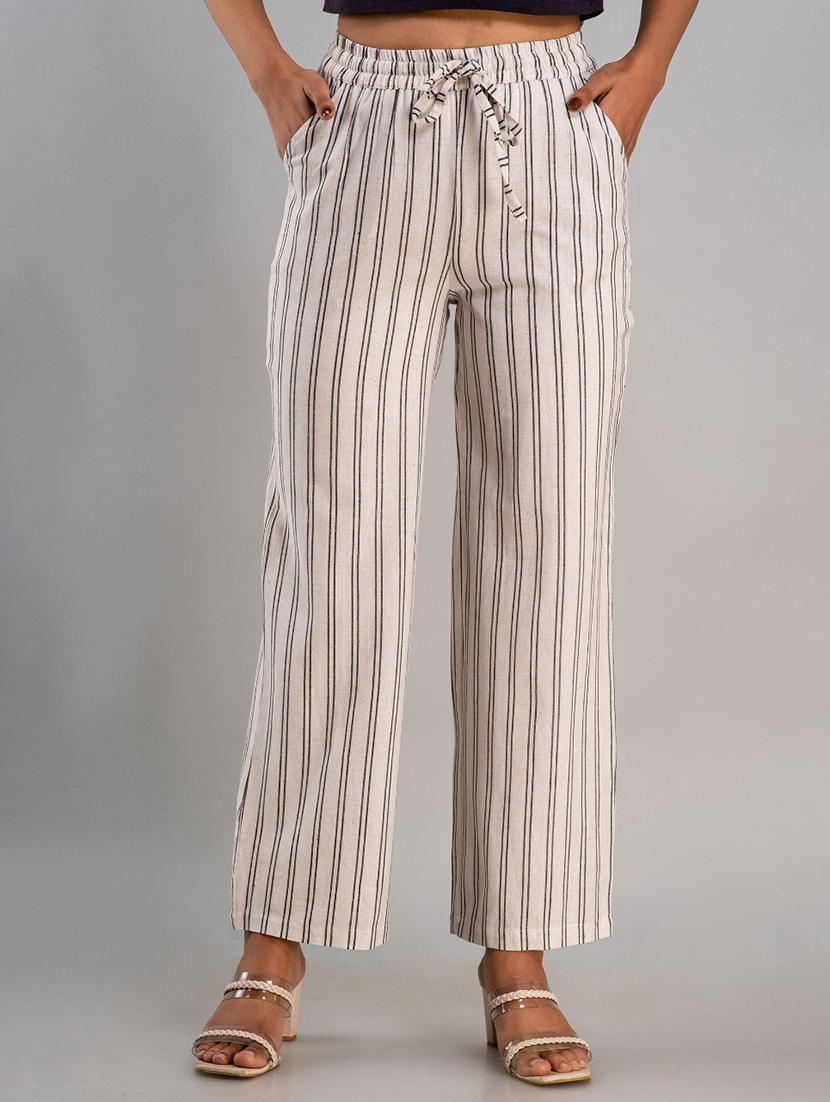 printed wide leg trouser