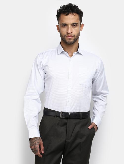 mens checks formal shirt - 19906116 - Very Small Image - 1