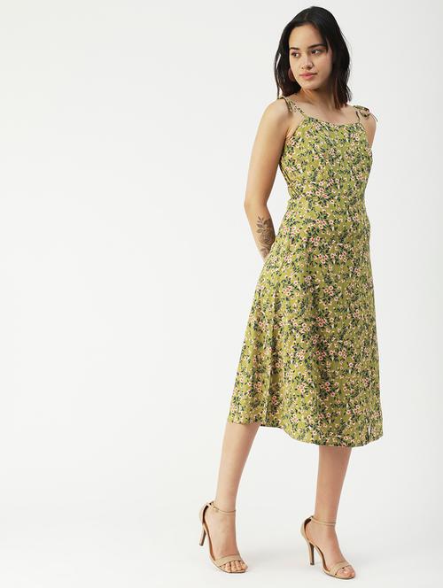 women's  floral dress - 19907216 - Very Small Image - 1
