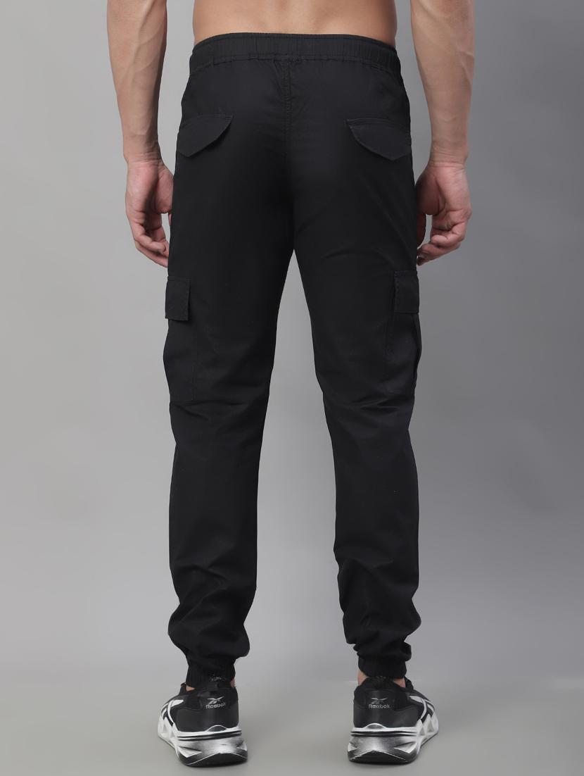 black cotton cargos - 19927911 - Standard Image - 3