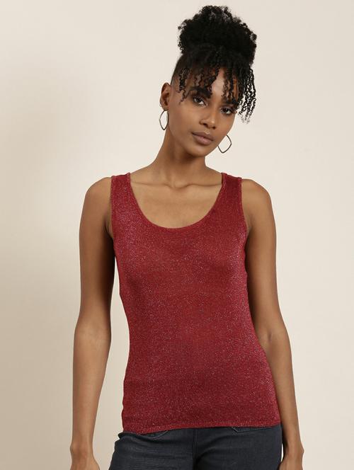 women's tank top scoop neck top - 19948611 - Very Small Image - 1