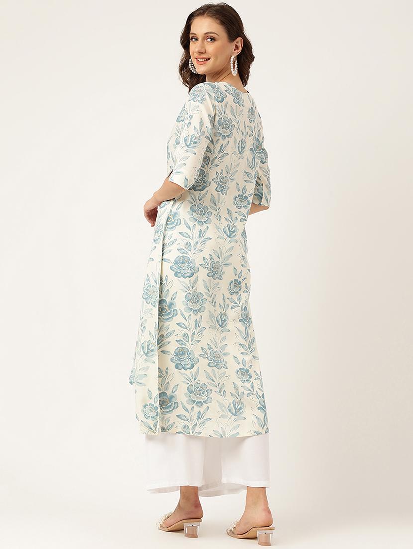 women's straight kurta - 19948917 - Zoom Image - 4