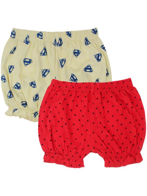 girls printed bloomers combo - 19952719 - Very Small Image - 1