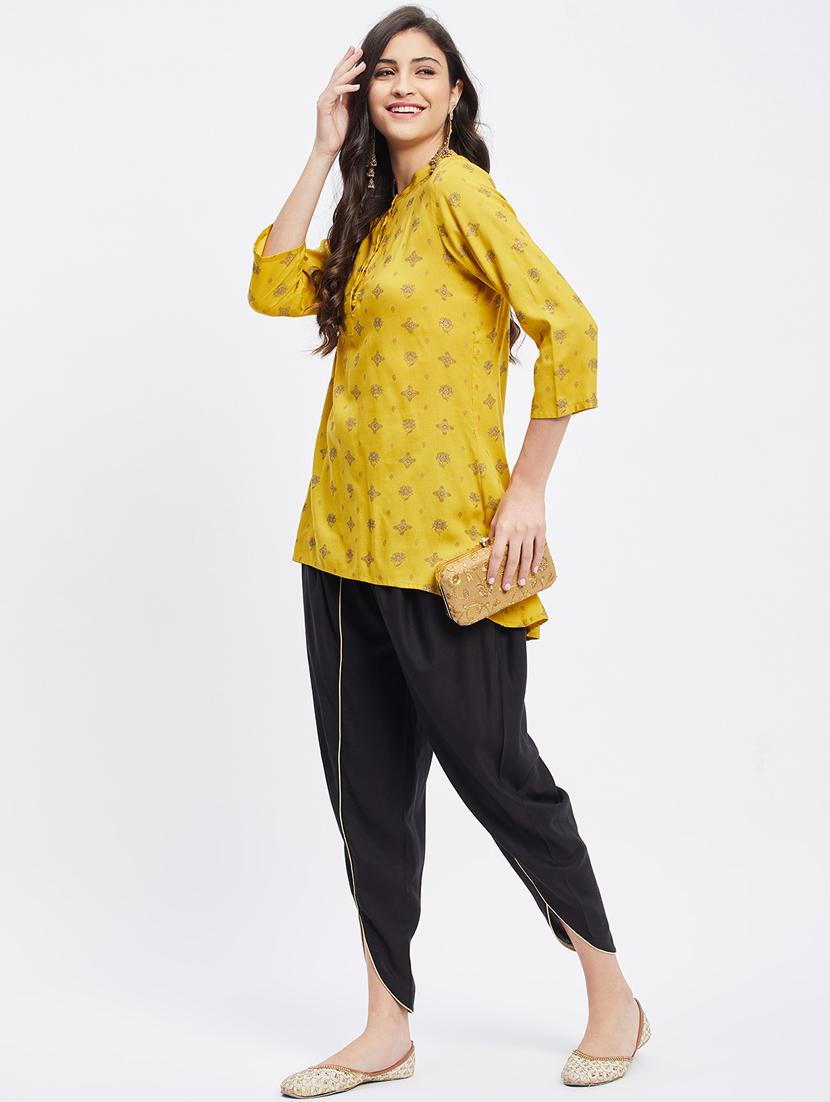 black rayon dhoti salwar salwars - 19956493 - Standard Image - 4