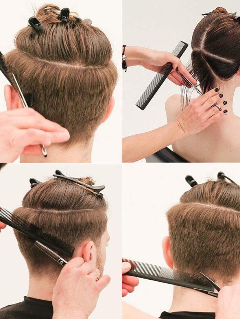 10 pcs multipurpose salon type hair styling (41 * 25) cms professional comb kit - 19956569 - Standard Image - 3