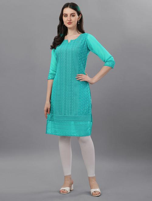 women's straight kurta - 19974301 - Standard Image - 0