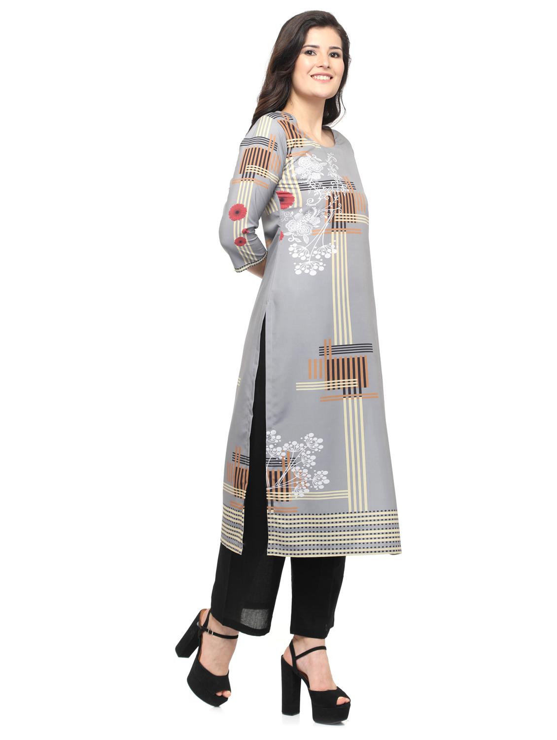 women's a-line kurta - 19990174 - Zoom Image - 2