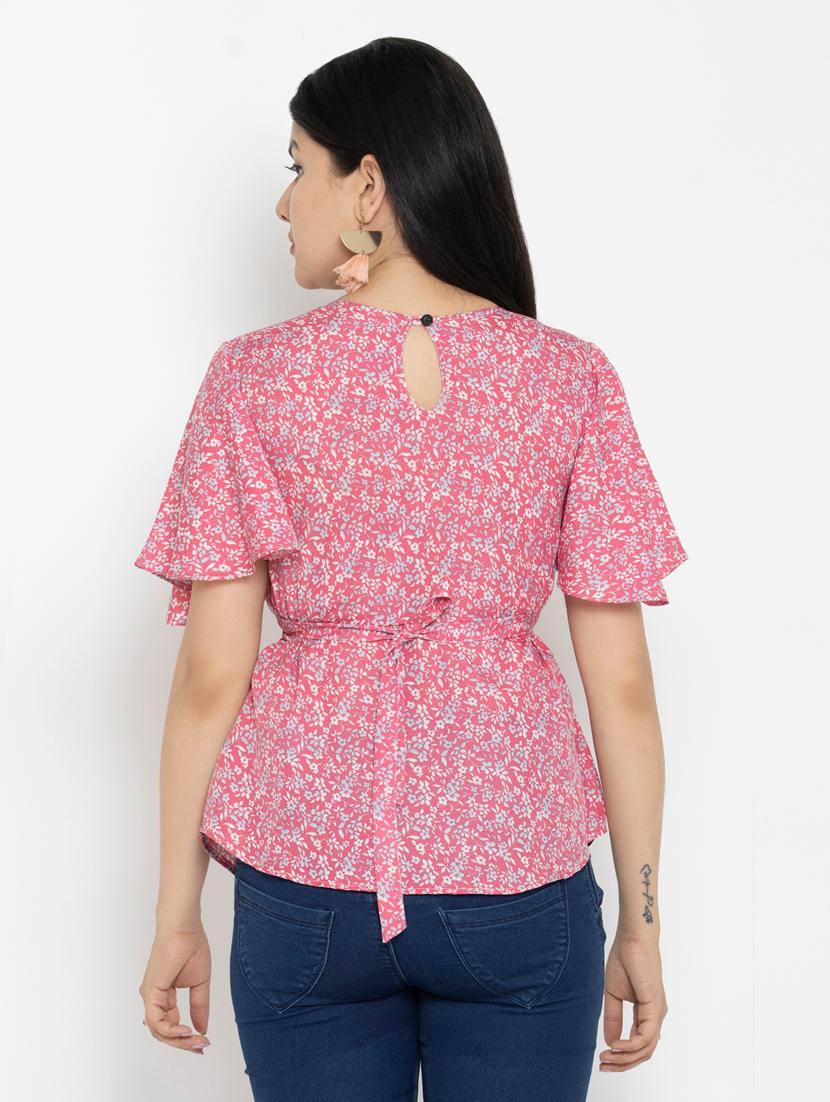 women's a line round neck top - 19990331 - Zoom Image - 2