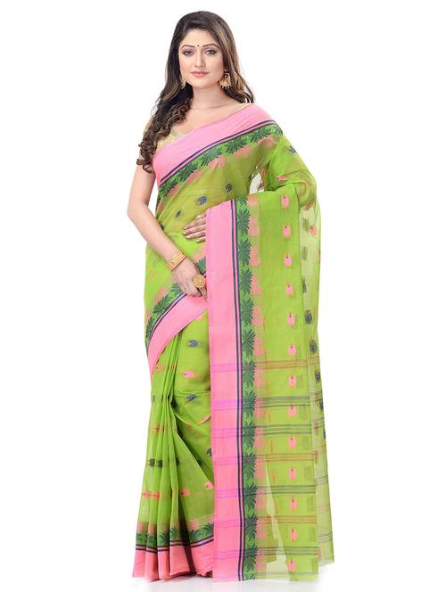 women self design tant saree - 19994852 - Very Small Image - 1