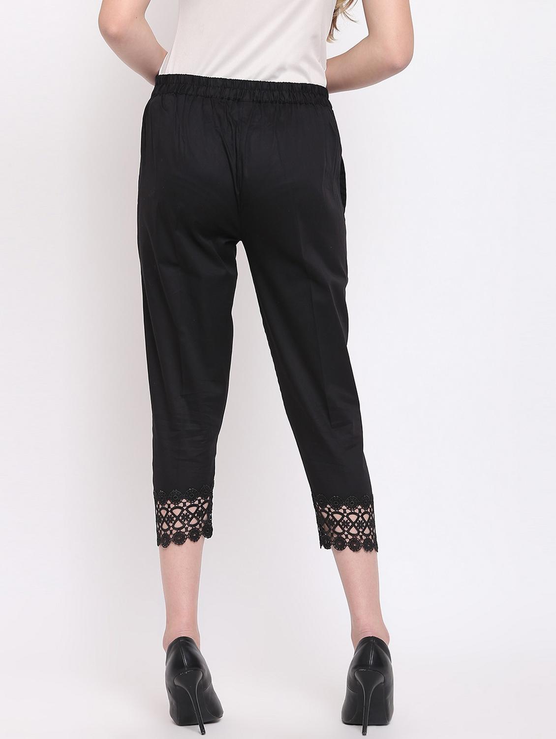 solid mid rise flat front trouser - 19997219 -  Standard Image - 3