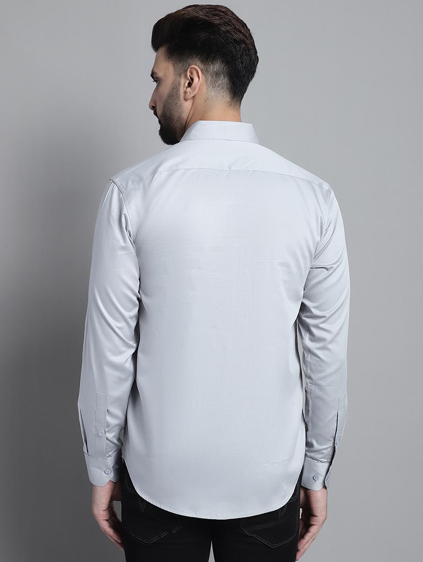 mens solid casual shirt - 20002327 - Standard Image - 2