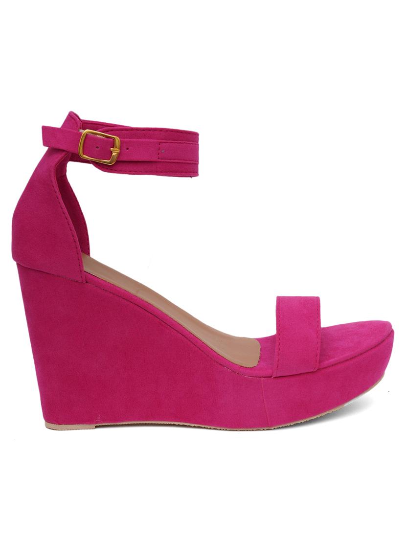 pink ankle strap sandal - 20018166 - Zoom Image - 1