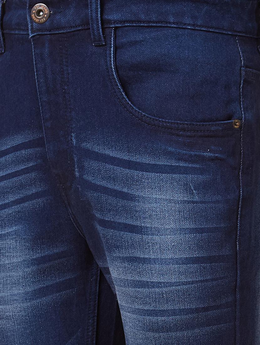 men solid slim fit plain jean - 20023806 - Standard Image - 5