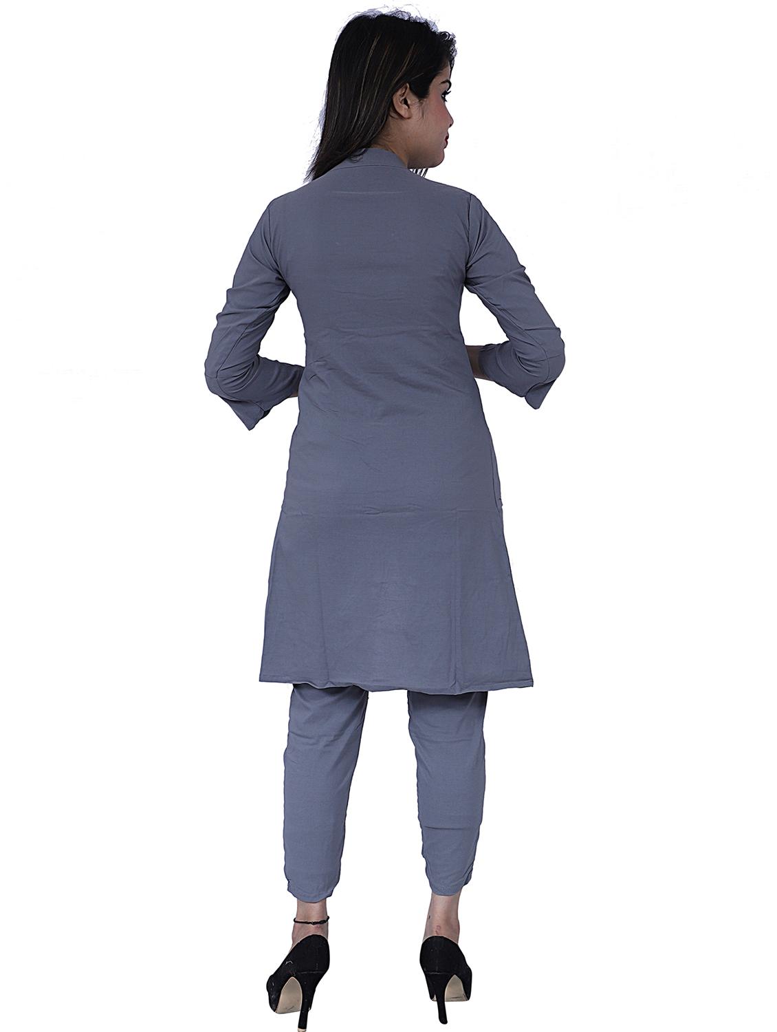 grey solids regular jacket - 20030121 - Standard Image - 3