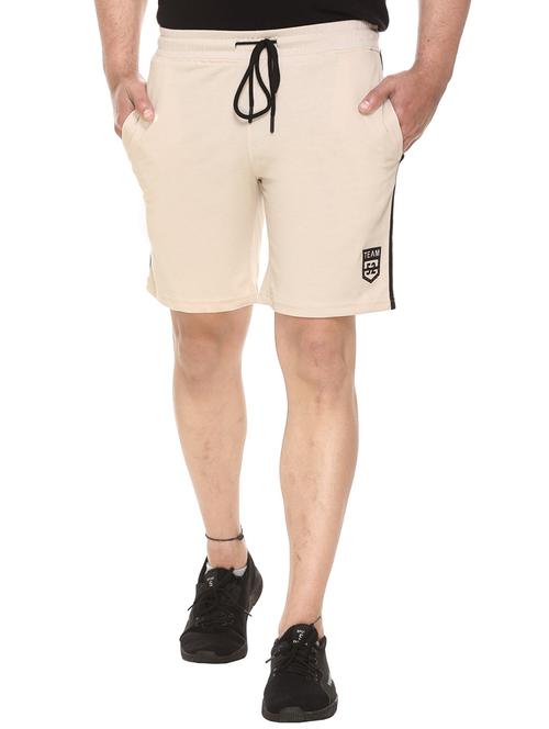 mid rise striped shorts - 20038681 - Very Small Image - 1