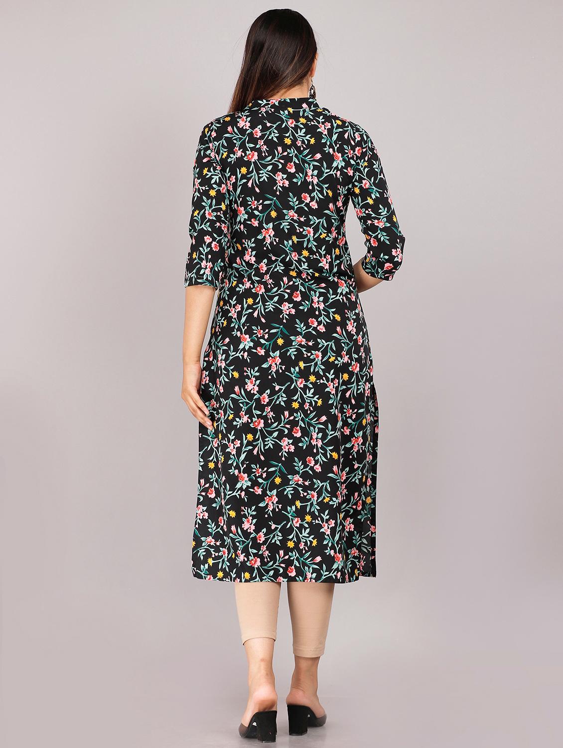 women's straight kurta - 20039024 - Standard Image - 2