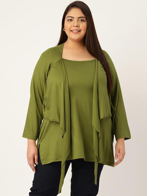 women's layered boat neck top - 20040354 - Standard Image - 0